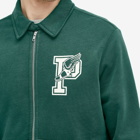 Polo Ralph Lauren Men's College Logo Sweat Jacket in Moss Agate