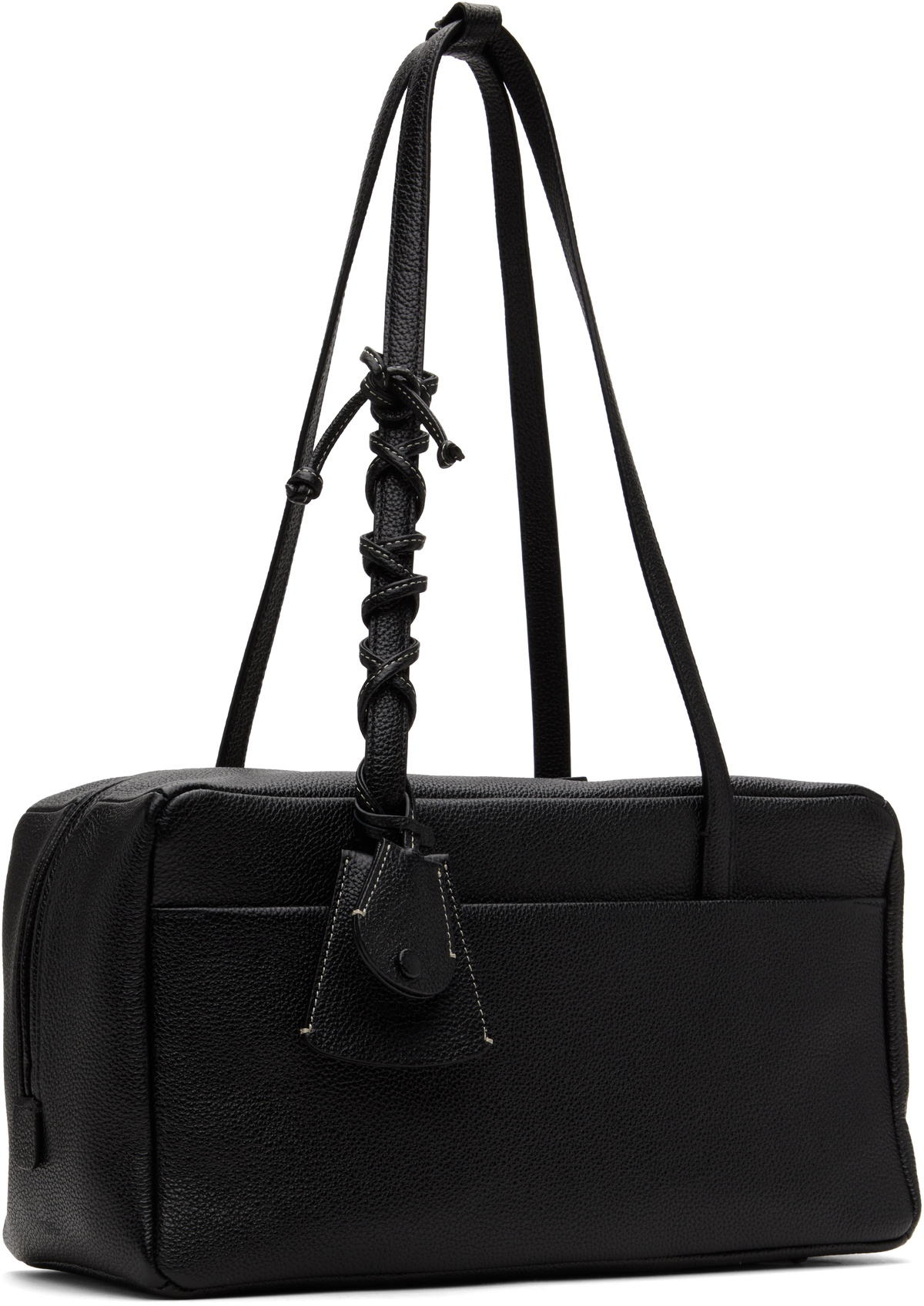 Nothing Written Black Pocket Shoulder Bag