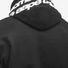 Men's AAPE Croc Chest Badge Hoody in Black
