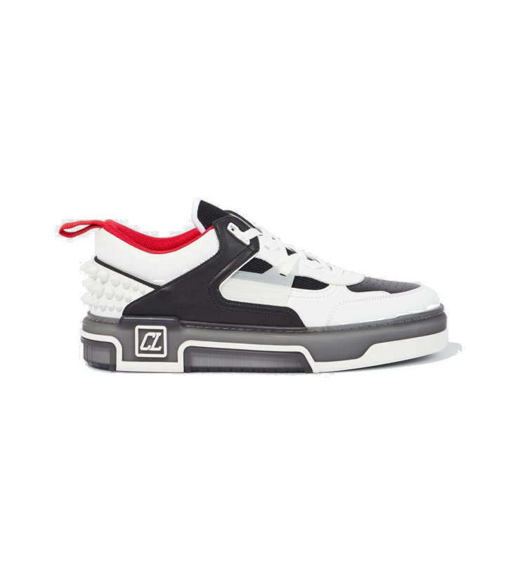 Photo: Christian Louboutin Astroloubi leather-trimmed sneakers
