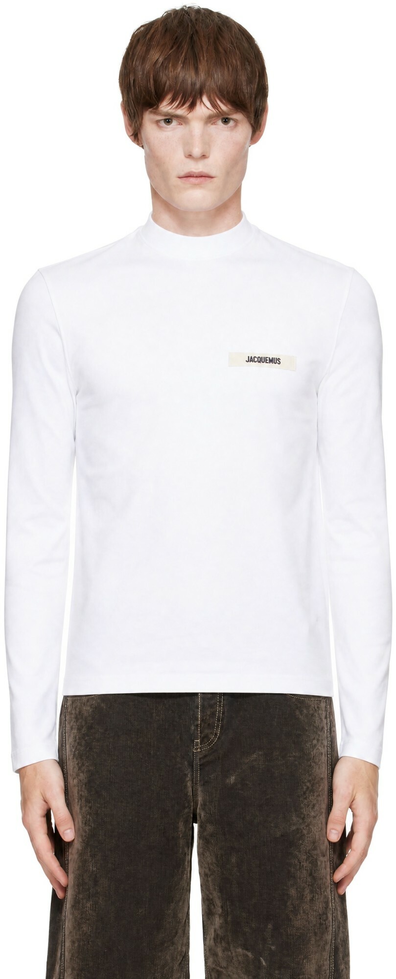 JACQUEMUS White La Casa 'Le t-shirt Typo' T-Shirt Jacquemus