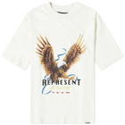 Represent Men's Racing Team Eagle T-Shirt in Flat White