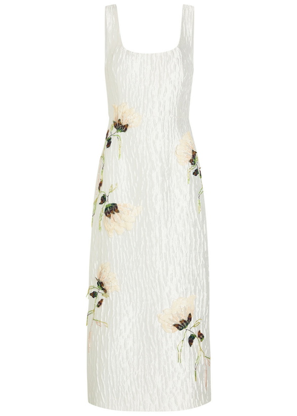 astr wedelia floral bustier ruffle midi dress Wedelia Floral Bustier Midi Dress