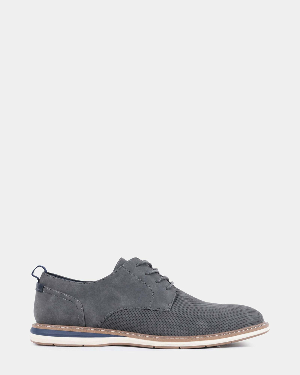 Steve Madden Bradock Casual Shoes in Grey Nubuck