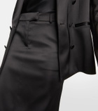 Giuseppe di Morabito Satin maxi skirt