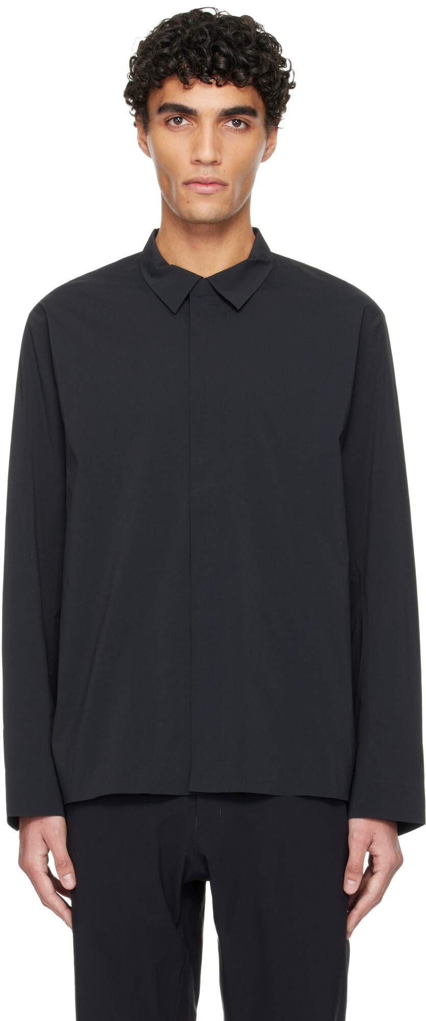 Veilance Black Metry Shirt
