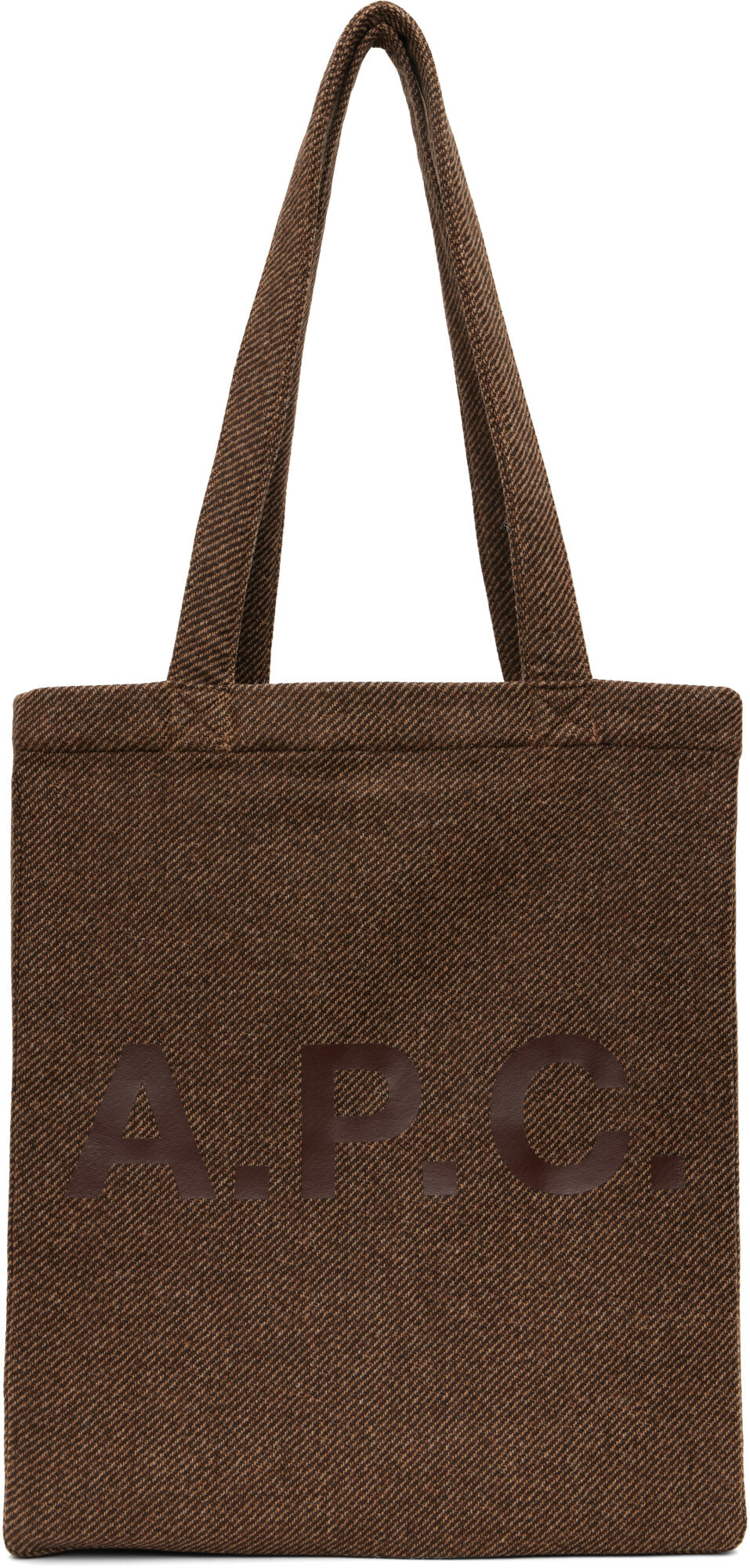A.P.C. - Lou Rue Madame 2.0 Logo-Print Canvas Tote Bag A.P.C.