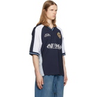 Off-White Navy Royal Team Soccer T-shirt