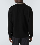 Giorgio Armani Cotton, silk, and cashmere cardigan