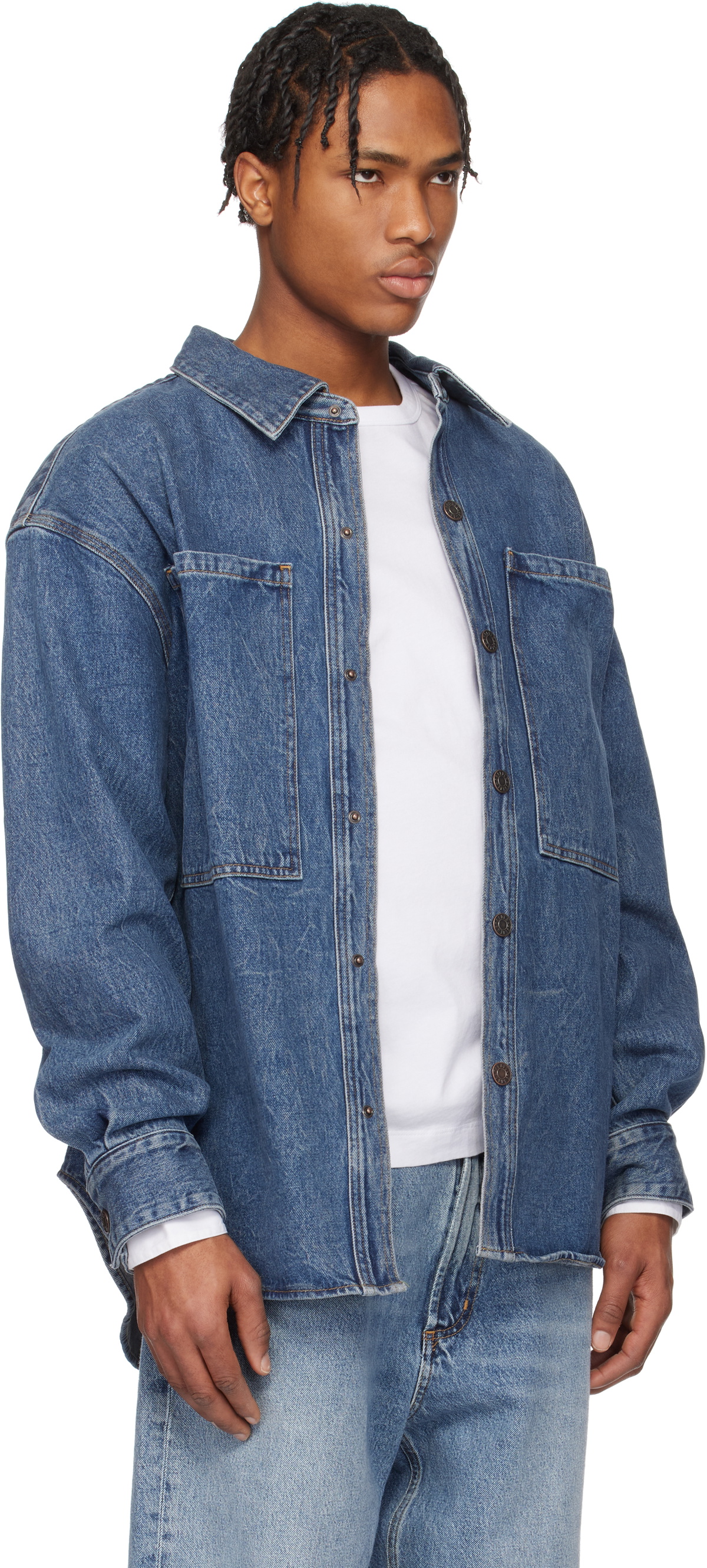 AGOLDE Blue Atticus Denim Jacket
