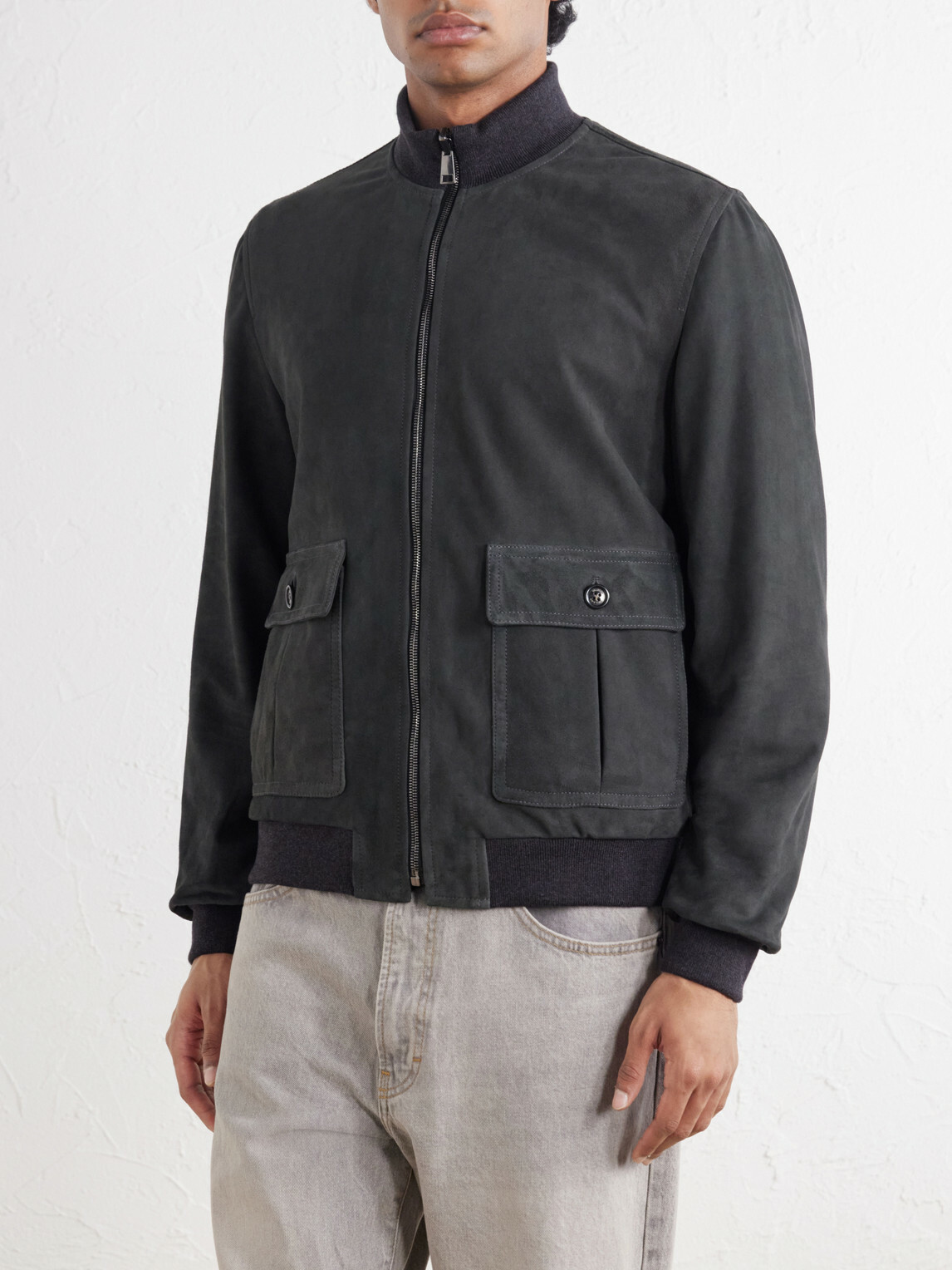 Valstar - Reversible Suede Jacket - Black