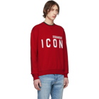 Dsquared2 Red Icon Sweatshirt