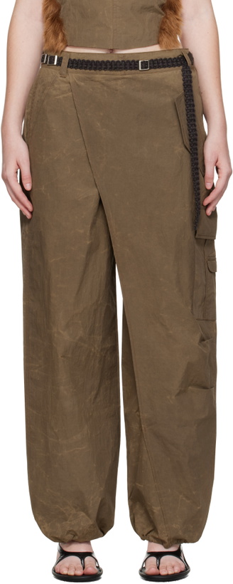 Photo: Andersson Bell Brown Wrap Cargo Pants