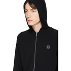 Loewe Black Anagram Zip Hoodie