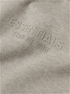 Fear of God Essentials Kids - Logo-Appliquéd Cotton-Blend Jersey Sweatshirt - Gray