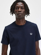 Fred Perry T Shirt Blue   Mens