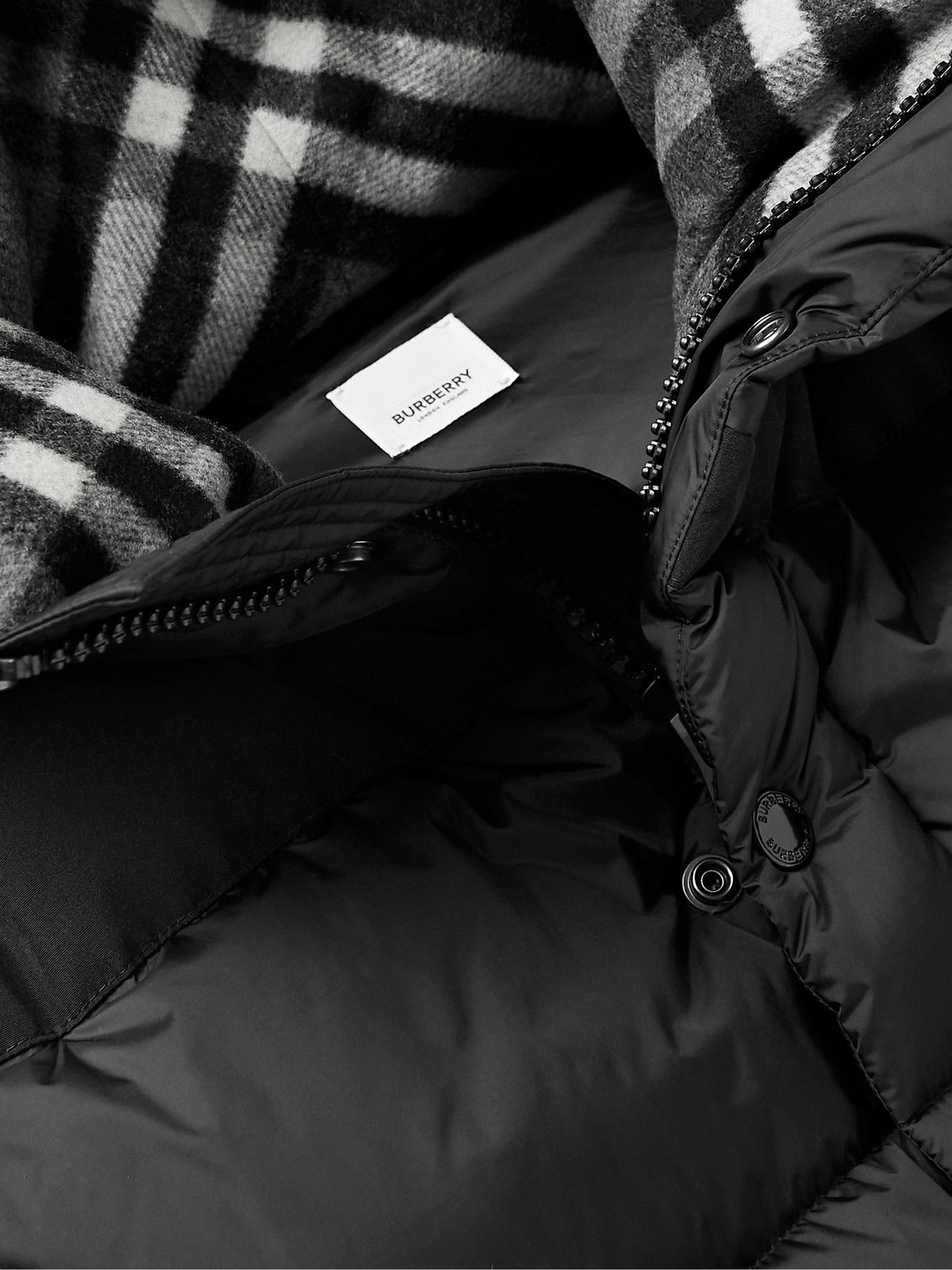 Burberry Reversible Down Jacket in Quilted Nylon