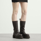 Rick Owens Women's Bogun Calf Boots in Dark Dust