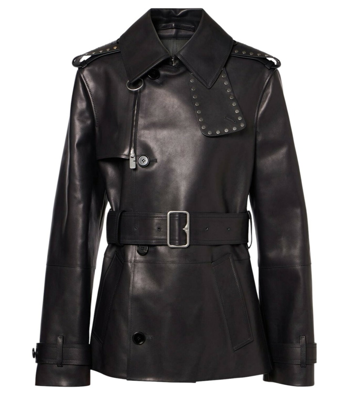 Photo: Burberry Studded leather jacket