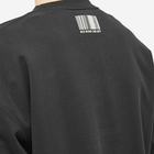 VTMNTS Men's Barcode Crew Sweat in Black