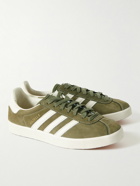 adidas Originals - Gazelle 85 Leather-Trimmed Suede Sneakers - Green