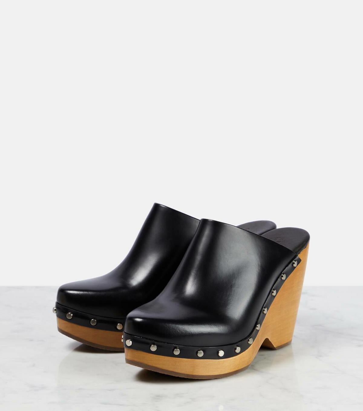 Isabel Marant Tsuko leather clogs Isabel Marant