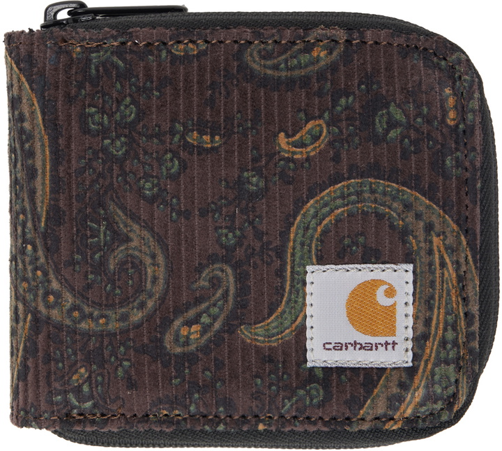 Photo: Carhartt Work In Progress Purple Flint Zip Wallet