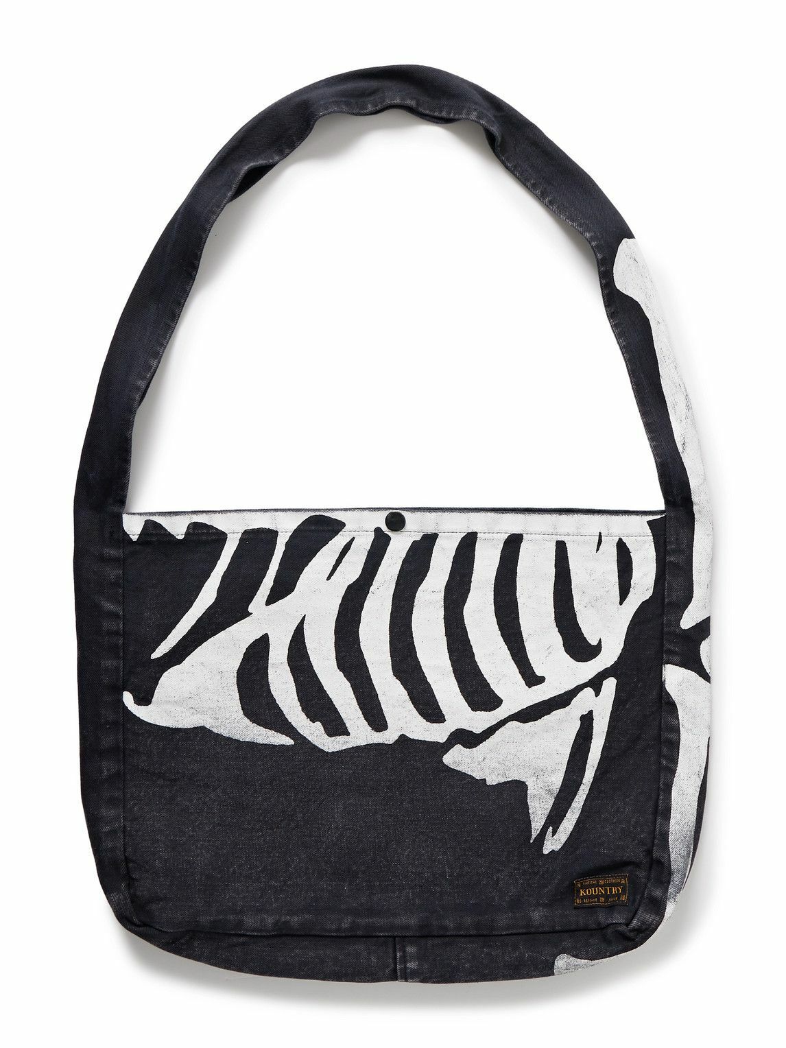 KAPITAL KOUNTRY メッセンジャーバッグ KAPITAL - Printed Cotton-Twill Messenger Bag KAPITAL