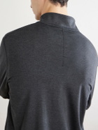 Lululemon - Slim-Fit Recycled Stretch-Jersey Half-Zip Sweatshirt - Gray