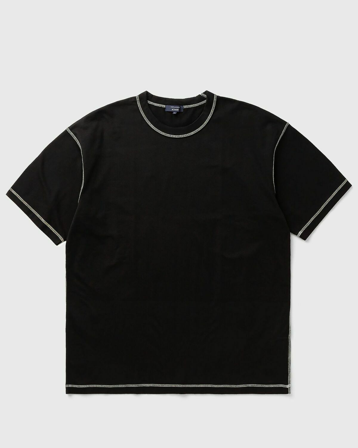 Comme des Garçons Homme TEE Black Mens Shortsleefe