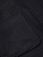 Altea - Seth Cashmere-Felt Overshirt - Black