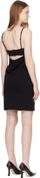 Sportmax Black Cut Out Minidress