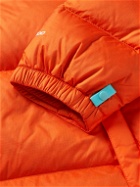 The North Face - 1996 Retro Nuptse Quilted Two-Tone Ripstop and Shell Down Jacket - Orange