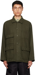 Engineered Garments Green Flap Pockets Jacket