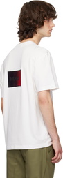Hugo White Gradient-Logo T-shirt
