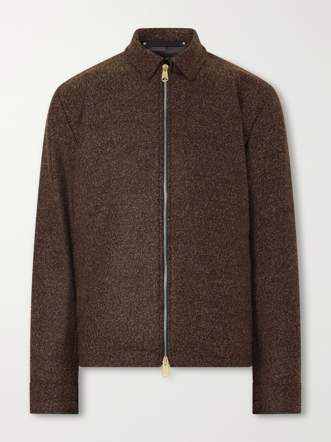 Paul Smith - Wool-Blend Bouclé Blouson Jacket - Brown