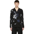 Lad Musician Black Flower Pajama Shirt