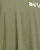 Balmain Mens T-shirt Military in Green