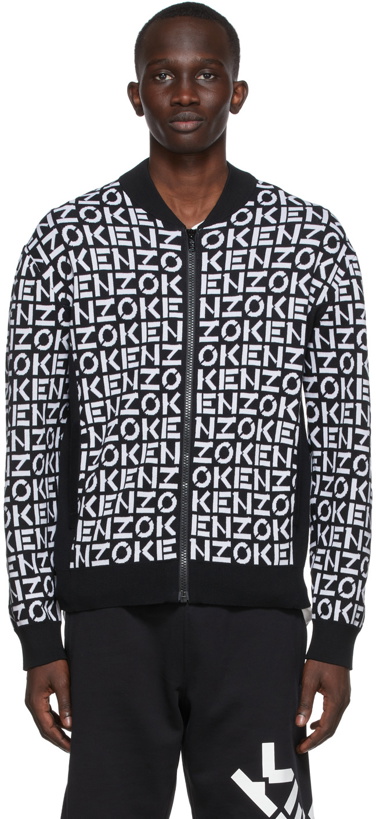 Photo: Kenzo Black Monogram Jacket