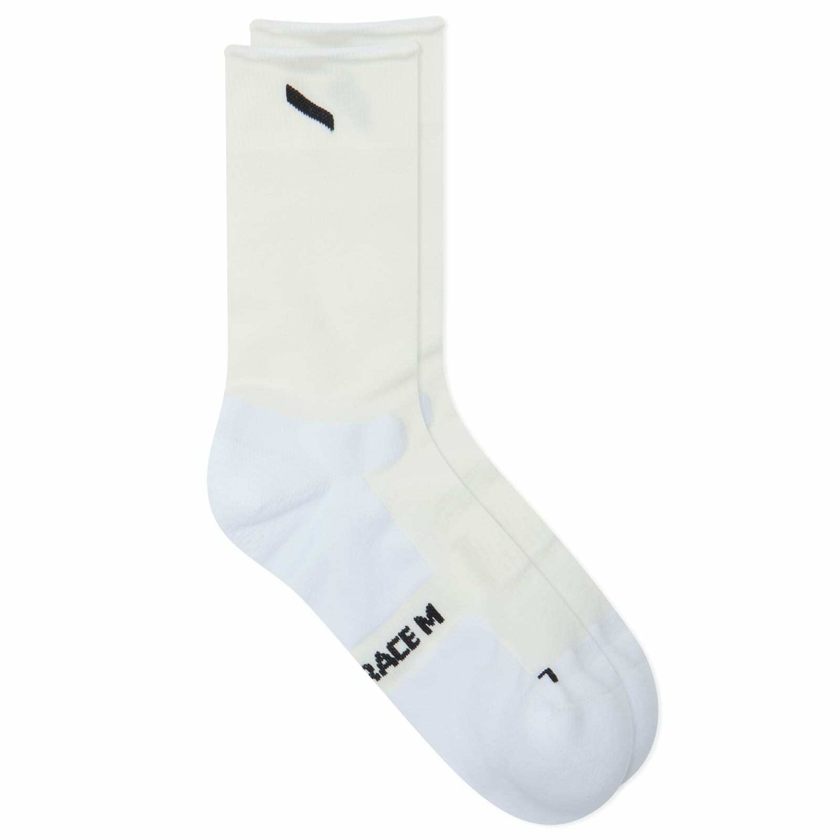 SOAR Men's Crew Race Sock in White