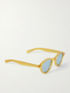 Garrett Leight California Optical - Flipper Round-Frame Acetate Sunglasses