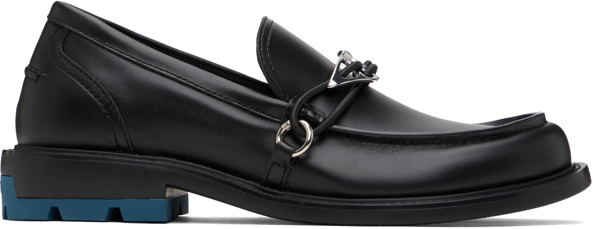 both Black Gao Loafers both