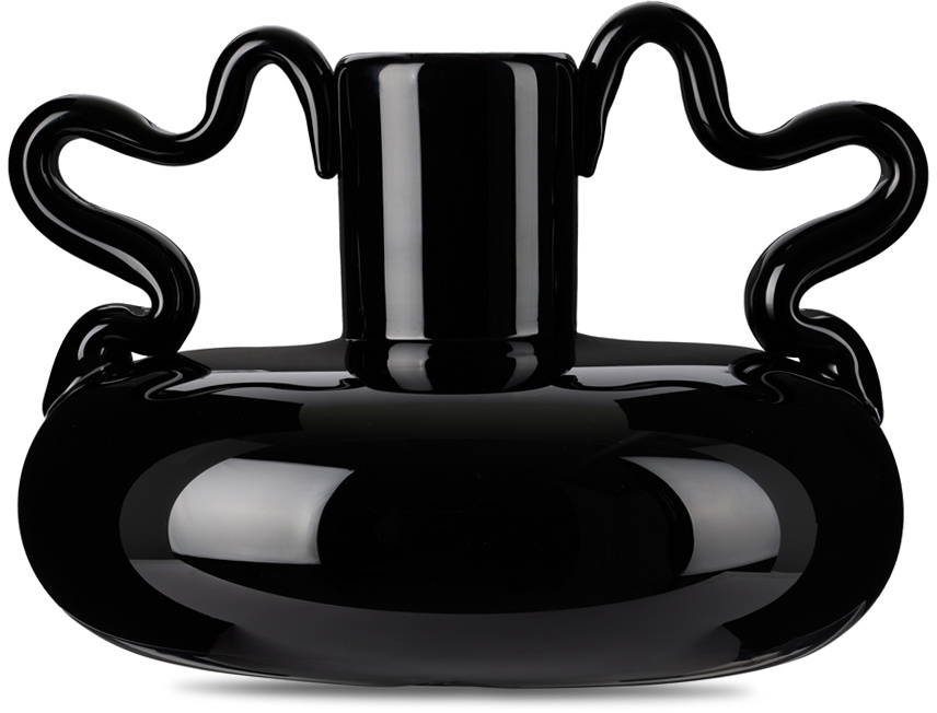 Sophie Lou Jacobsen Black 'Le Mouvement' Vase