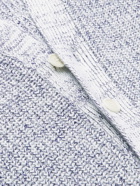 Altea - Cotton and Linen-Blend Cardigan - Gray