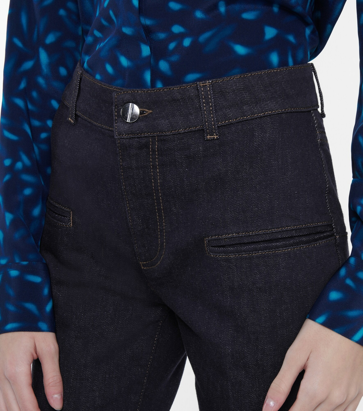 Altuzarra - Serge mid-rise flared jeans