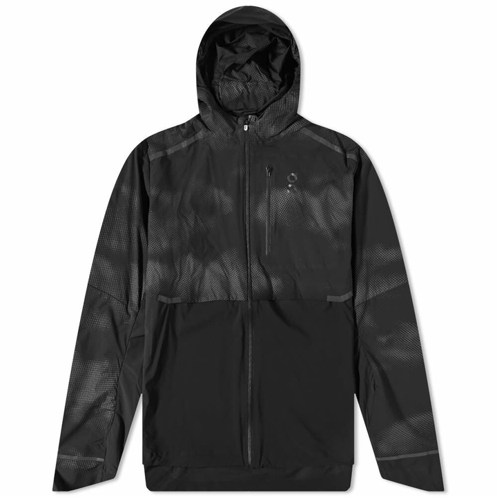 Photo: ON Men's Running Weather Jacket - Lumos Pack in Black