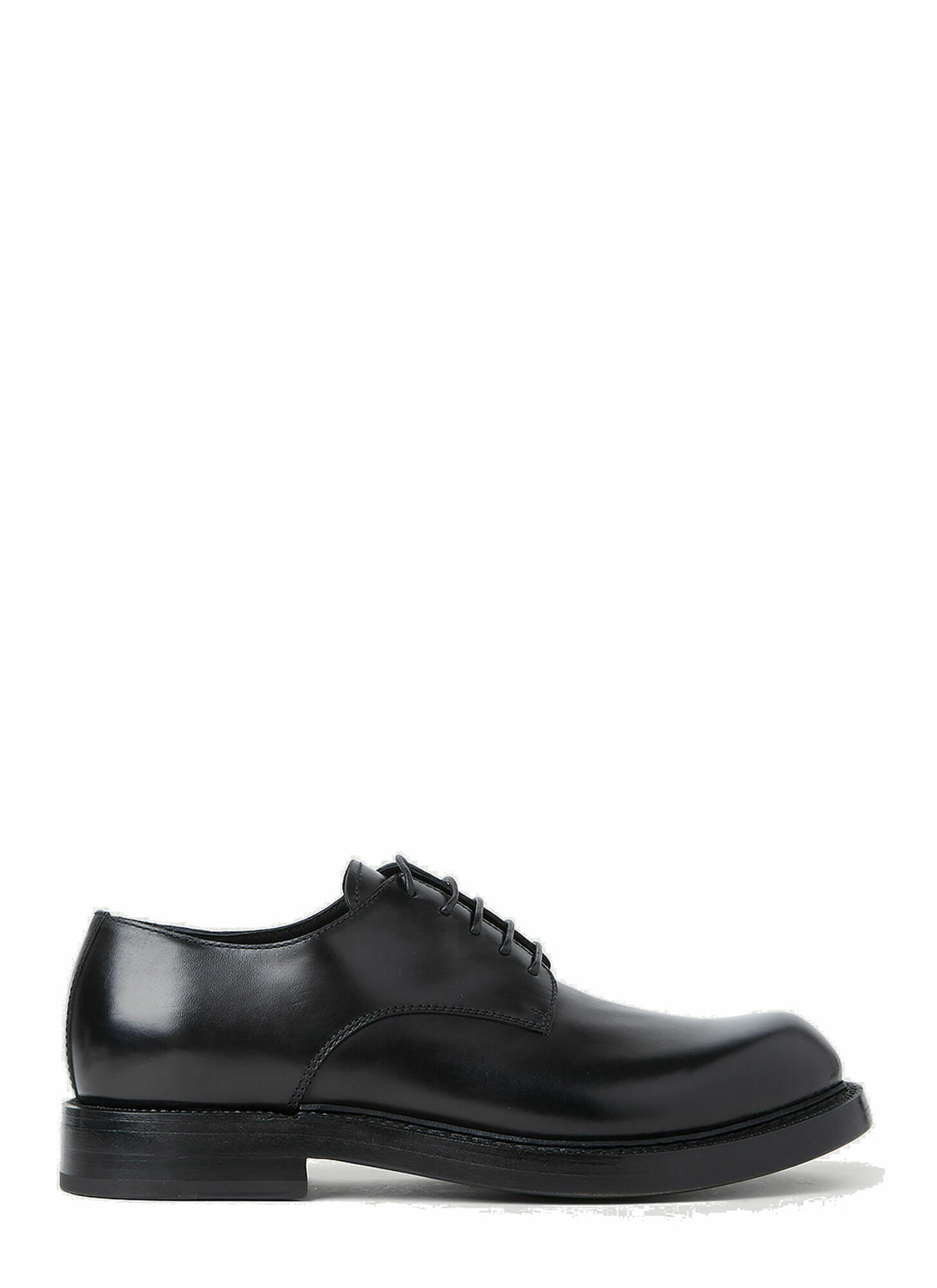 Ann Demeulemeester - Godart Derby Shoes in Black Ann Demeulemeester