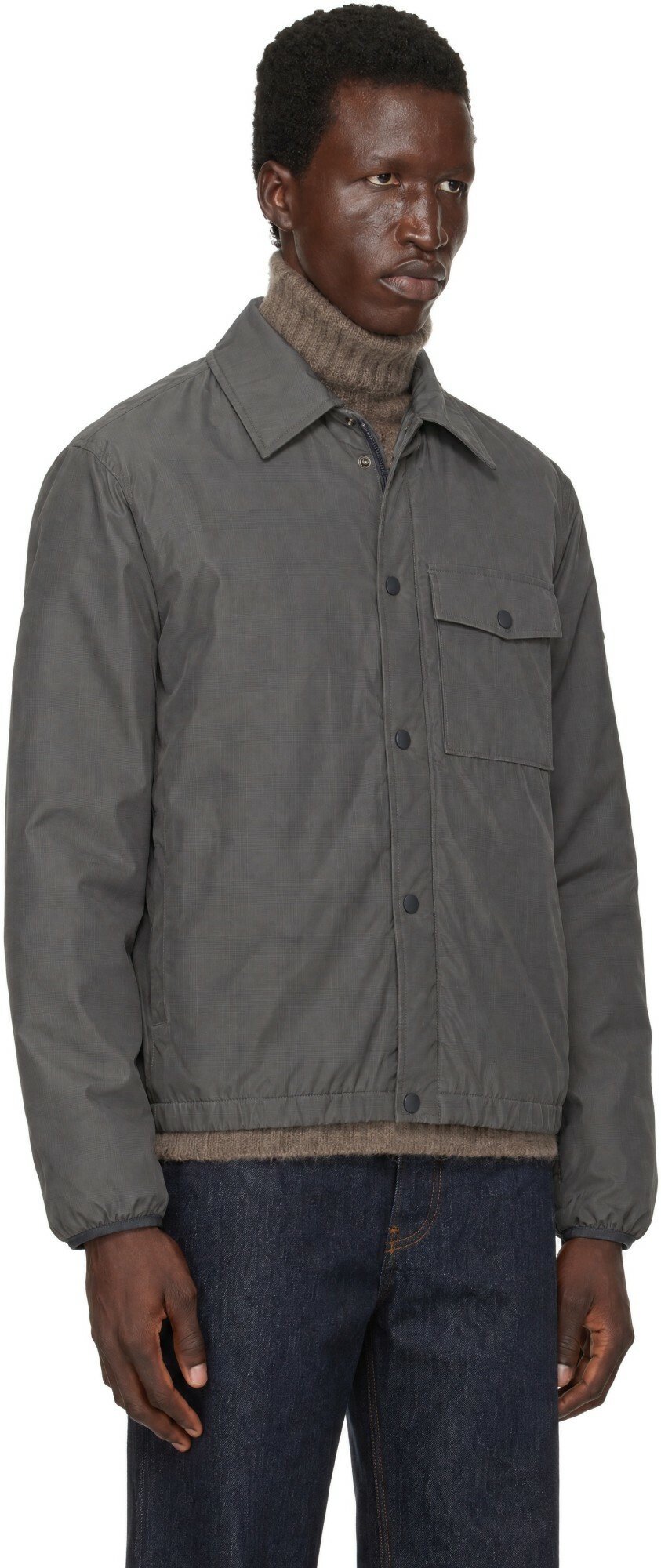Burberry Gray Dalewood Jacket