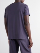 Derek Rose - Basel Stretch-Modal Jersey Pyjama T-Shirt - Blue