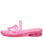 Melissa Women's x TELFAR Jelly Slide Shoes in Pink
